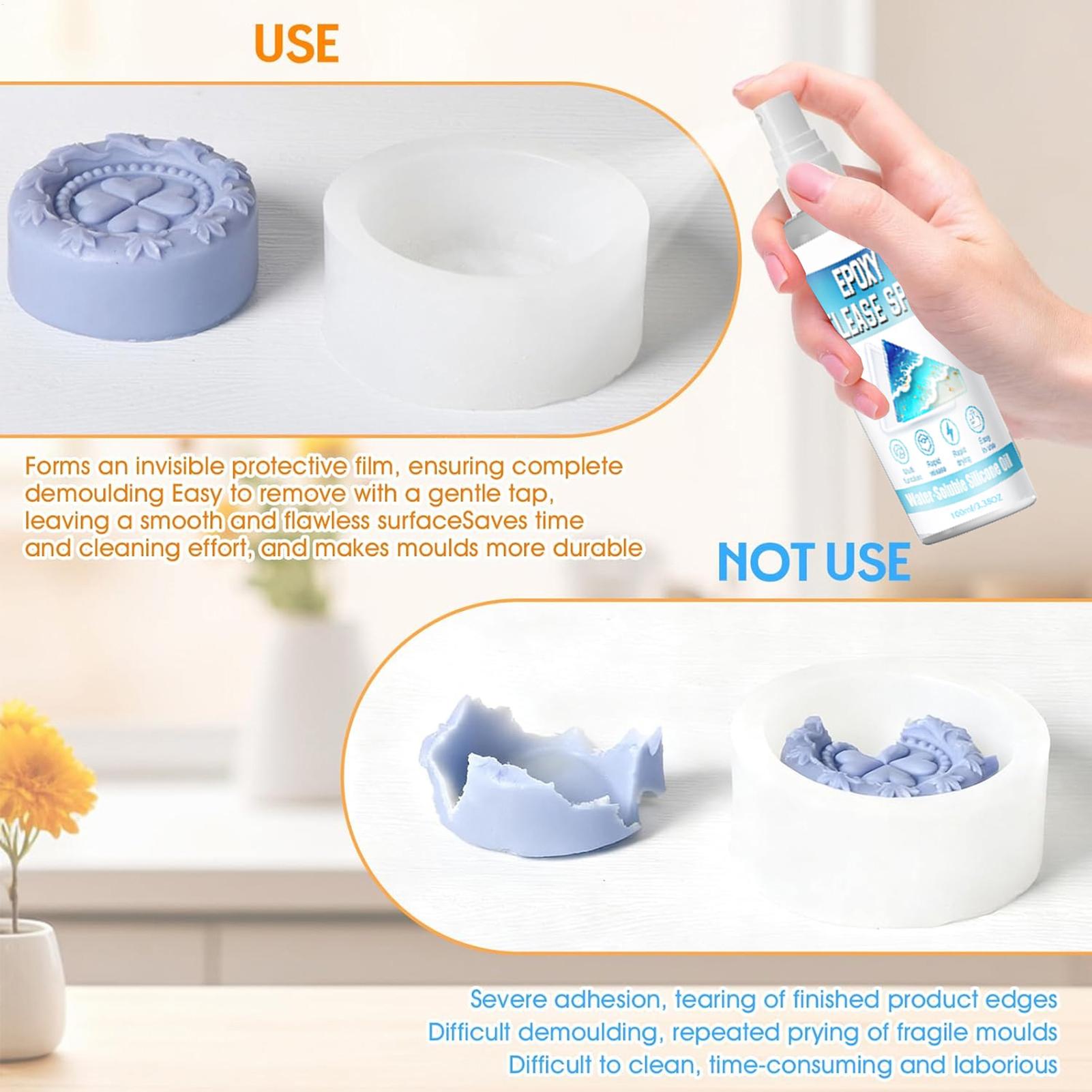 100ml Silicone Release Spray E - Candle Mold Silicone 评论和价格