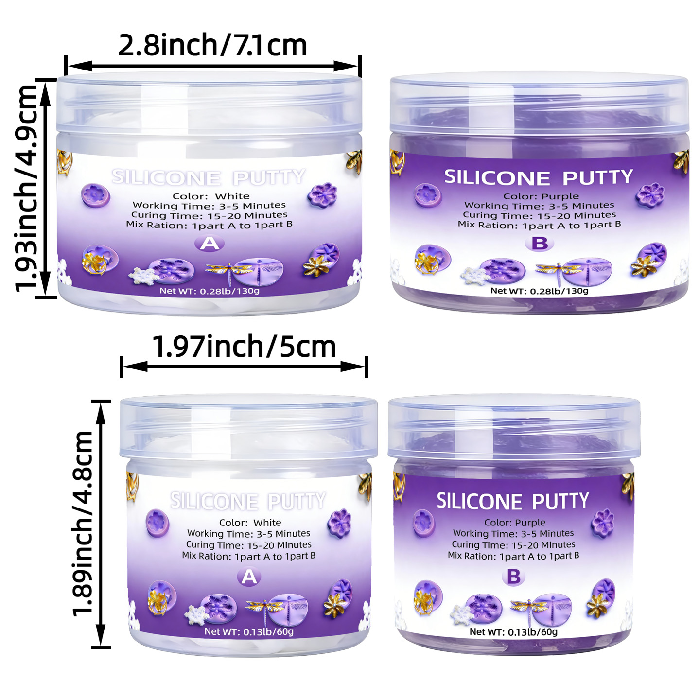 Silicone Putty - Flexible Sili - Candle Mold Silicone 评论和价格