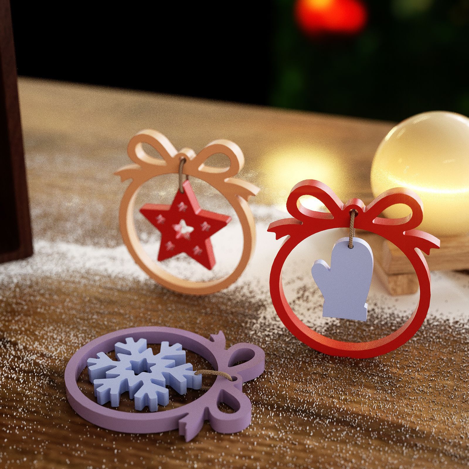 1/3 piece Christmas resin sili - Candle Mold Silicone 评论和价格
