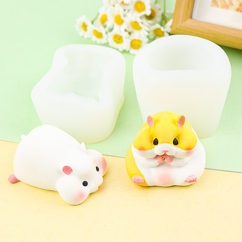 DIY Cute Hamster Mold Chocolat - Candle Mold Silicone 评论和价格