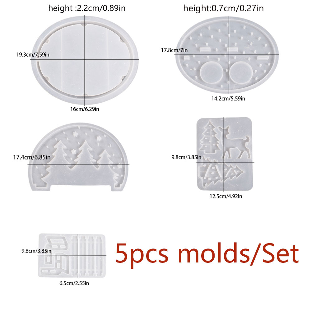 Christmas Elk Tealight Candle  - Candle Mold Silicone 评论和价格