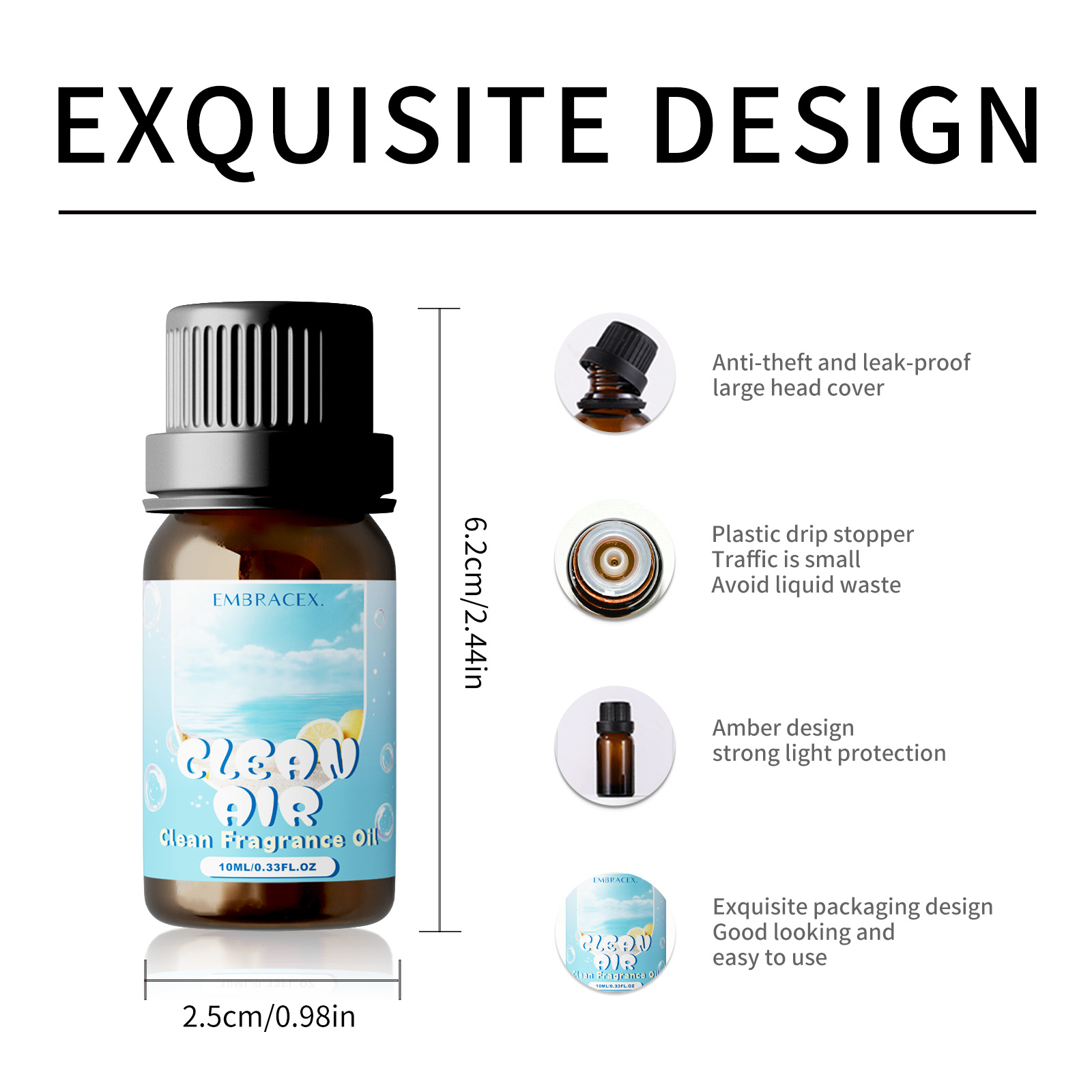 10ml Clean Air Fragrance Oils  - Candle Making Oils 评论和价格