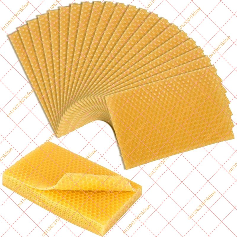 100PCS Beeswax Sheets for Cand - Candle Making For Kids 评论和价格