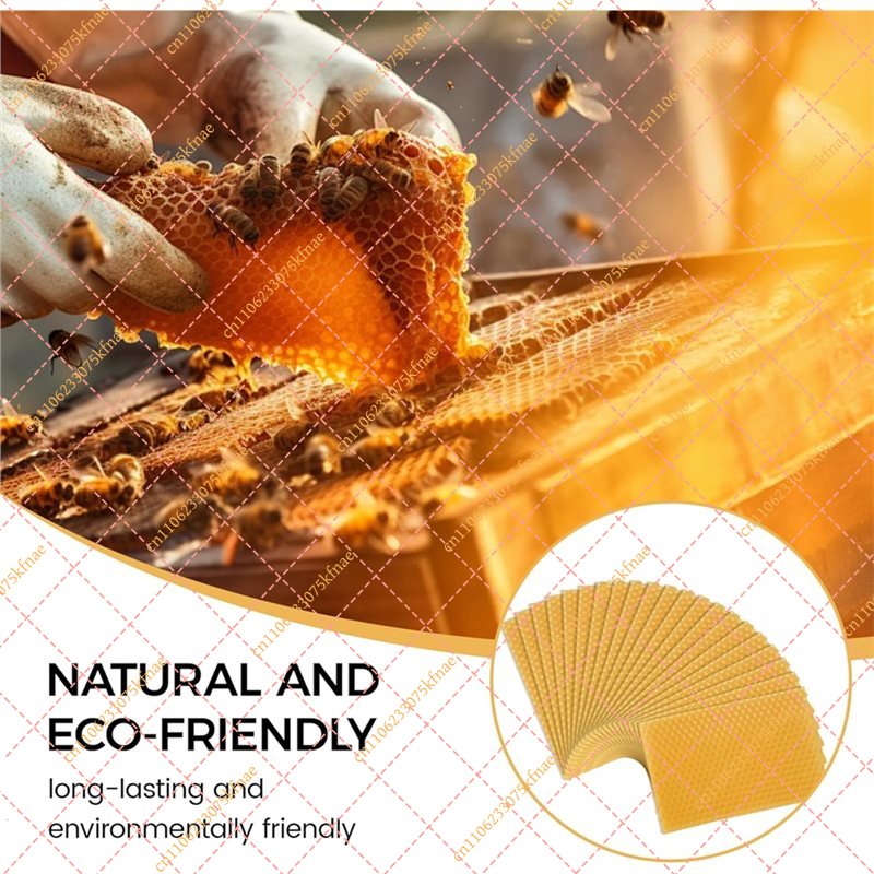 100PCS Beeswax Sheets for Cand - Candle Making For Kids 评论和价格