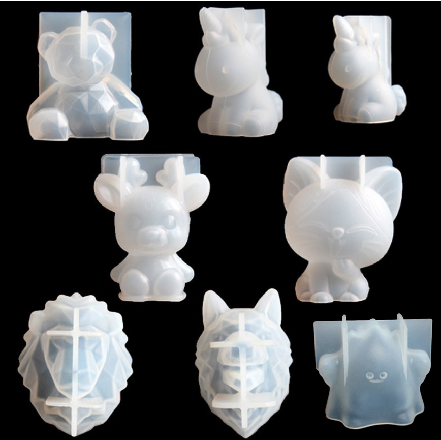 Transparent Unicorn Silicone E - Candle Mold Silicone 评论和价格
