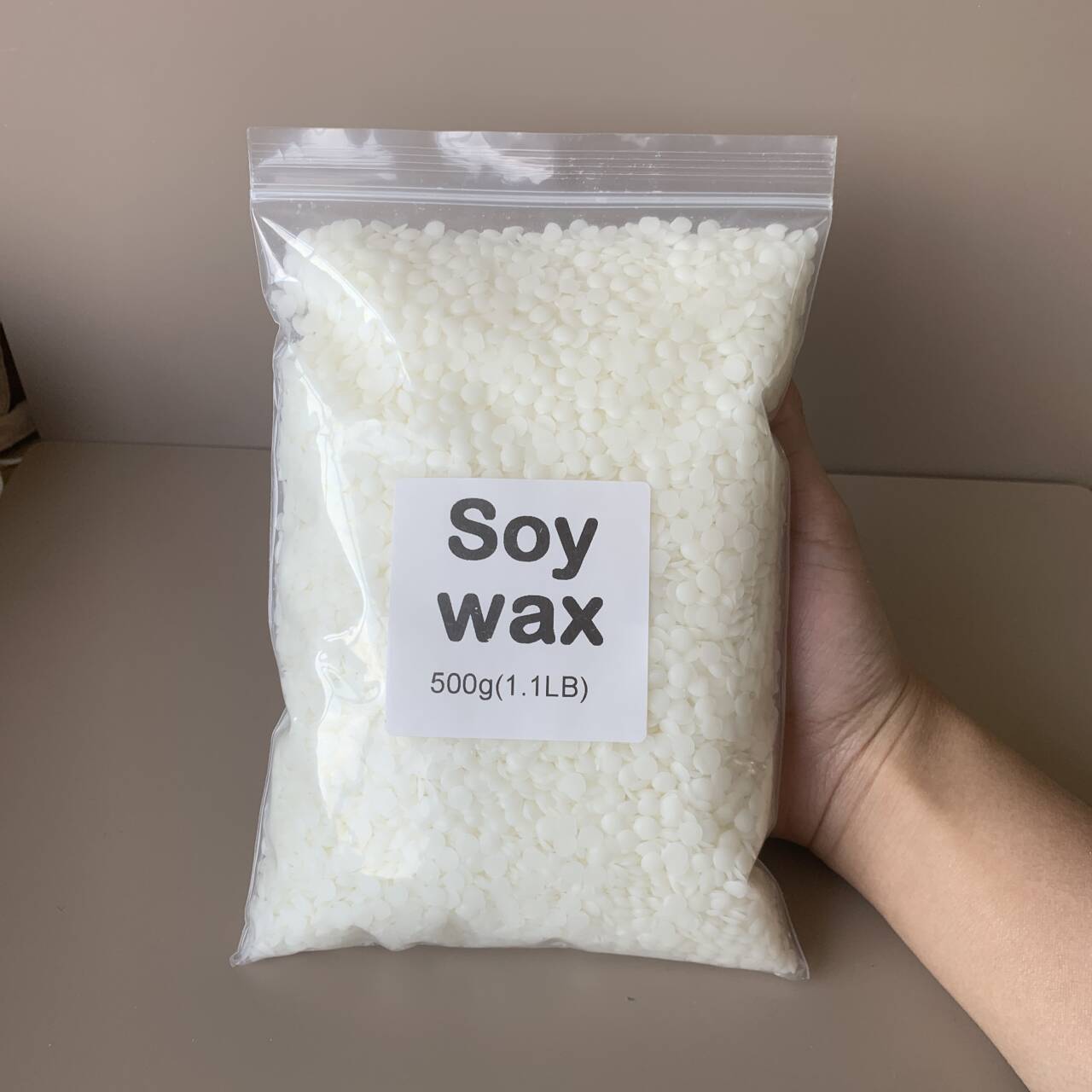 50g-1000g 100% natural Soy Wax - Candle Making Kit Beeswax 评论和价格