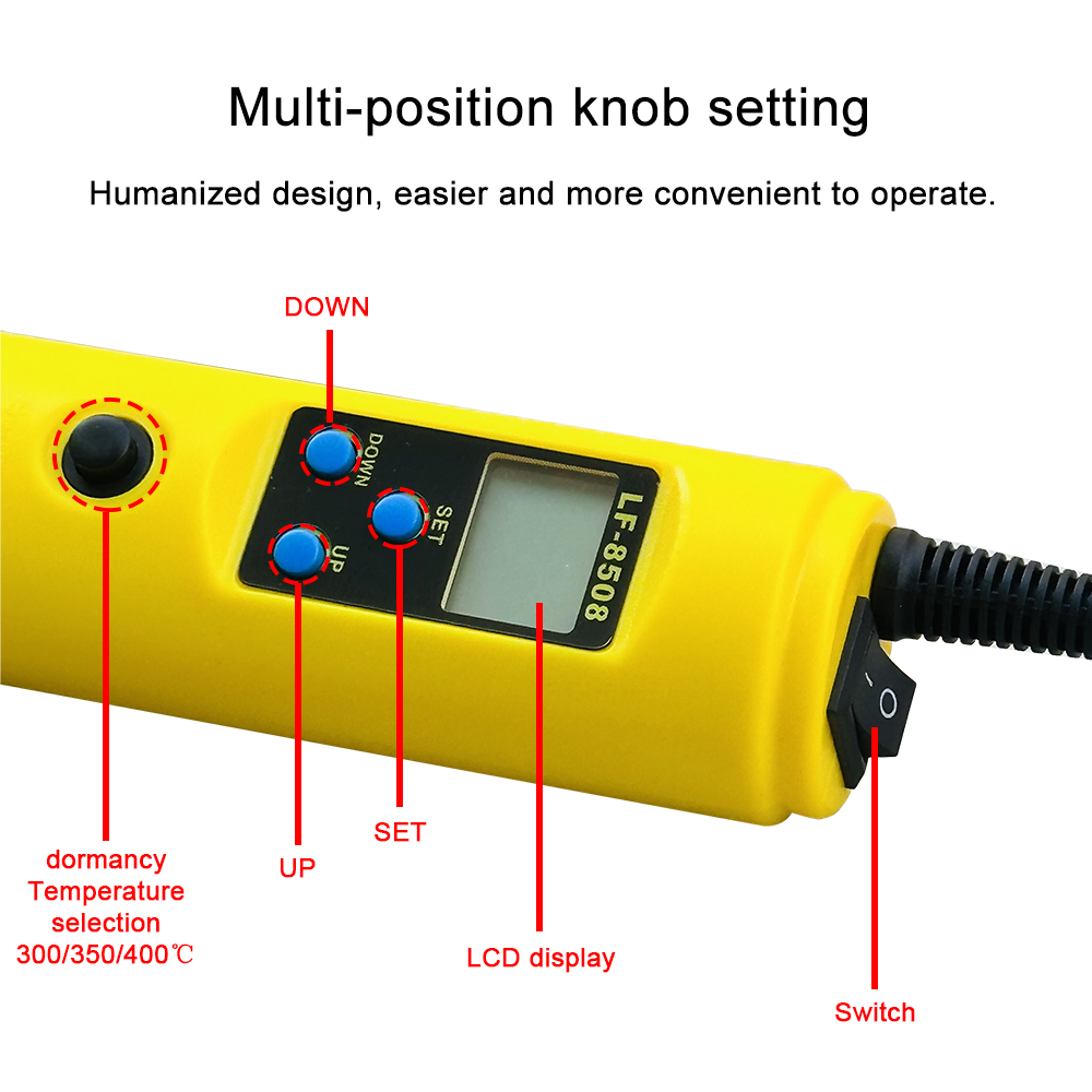 LCD Digital Heat Hot Air Gun D - Heat Gun Embossing 评论和价格