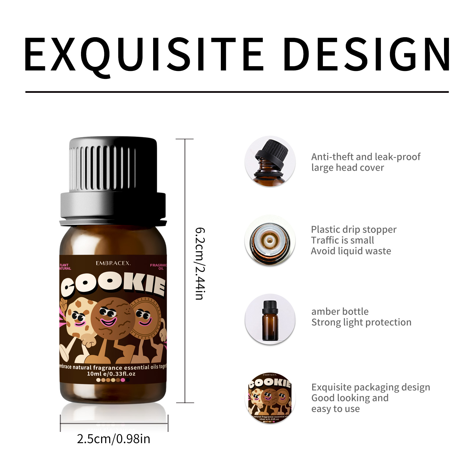 10ml Cookie Fragrance Oils For - Candle Making Oils 评论和价格