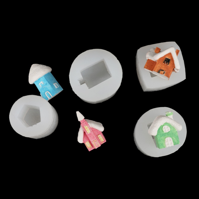 4Styles 3D House Silicone Mold - Candle Mold Silicone 评论和价格