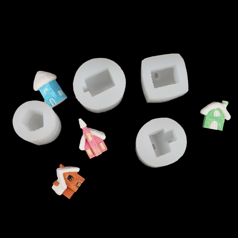 4Styles 3D House Silicone Mold - Candle Mold Silicone 评论和价格