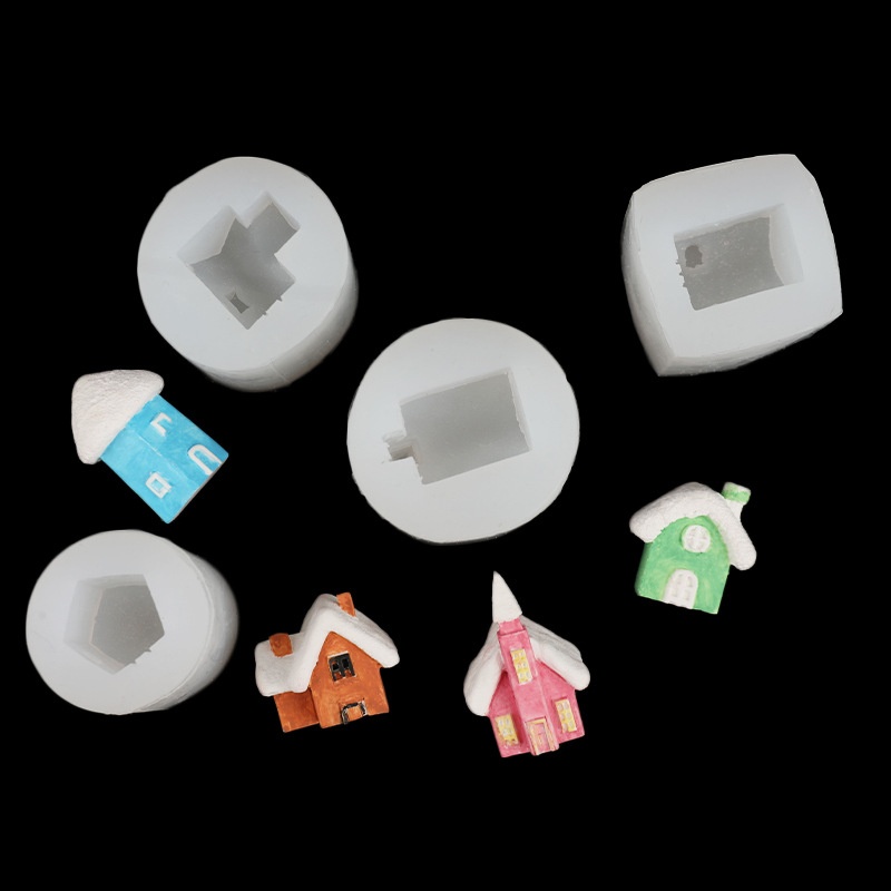 4Styles 3D House Silicone Mold - Candle Mold Silicone 评论和价格