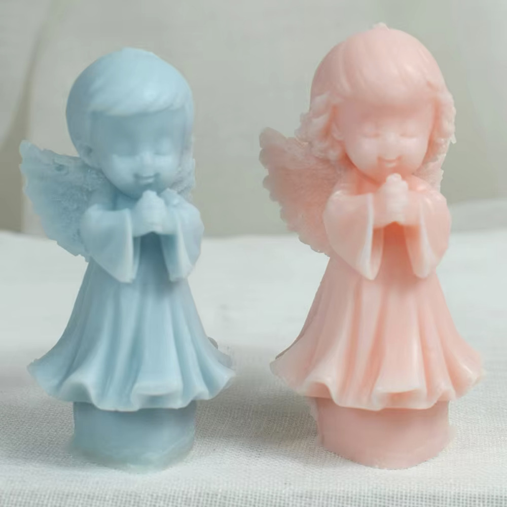 Winged Angel Silicone Candle M - Candle Making For Kids 评论和价格
