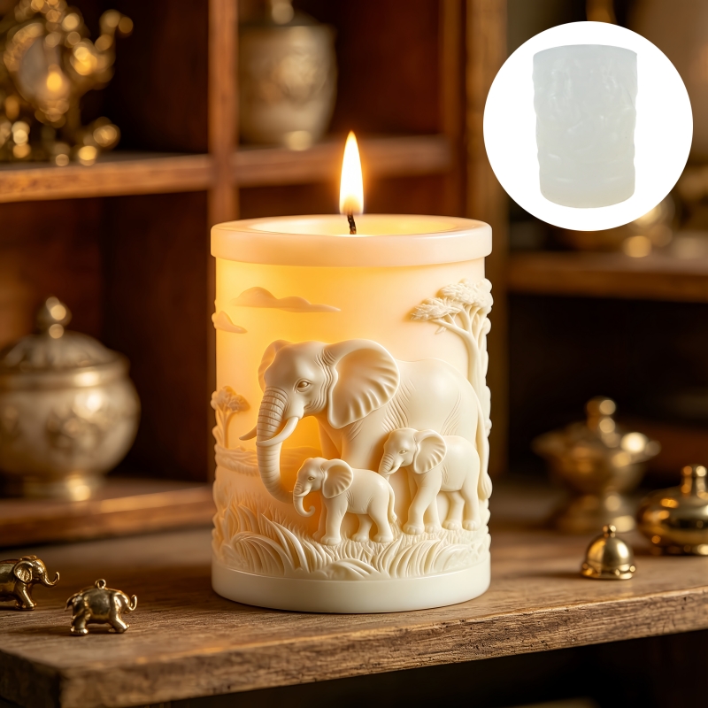 Elephant and Elephant Child Cy - Candle Making For Kids 评论和价格