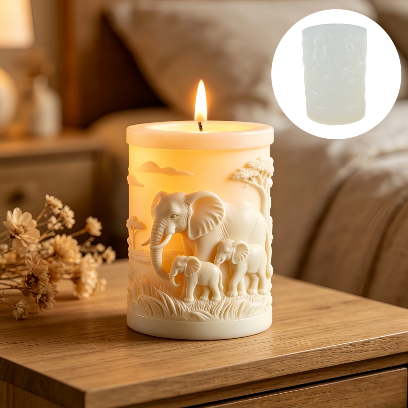Elephant and Elephant Child Cy - Candle Making For Kids 评论和价格