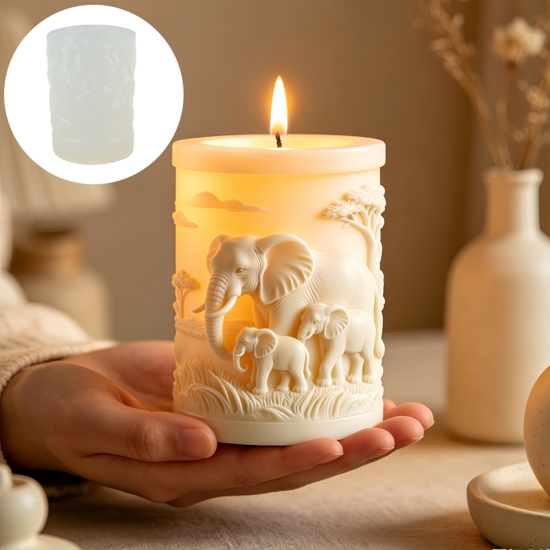 Elephant and Elephant Child Cy - Candle Making For Kids 评论和价格