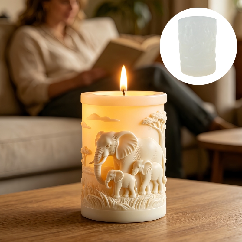 Elephant and Elephant Child Cy - Candle Making For Kids 评论和价格