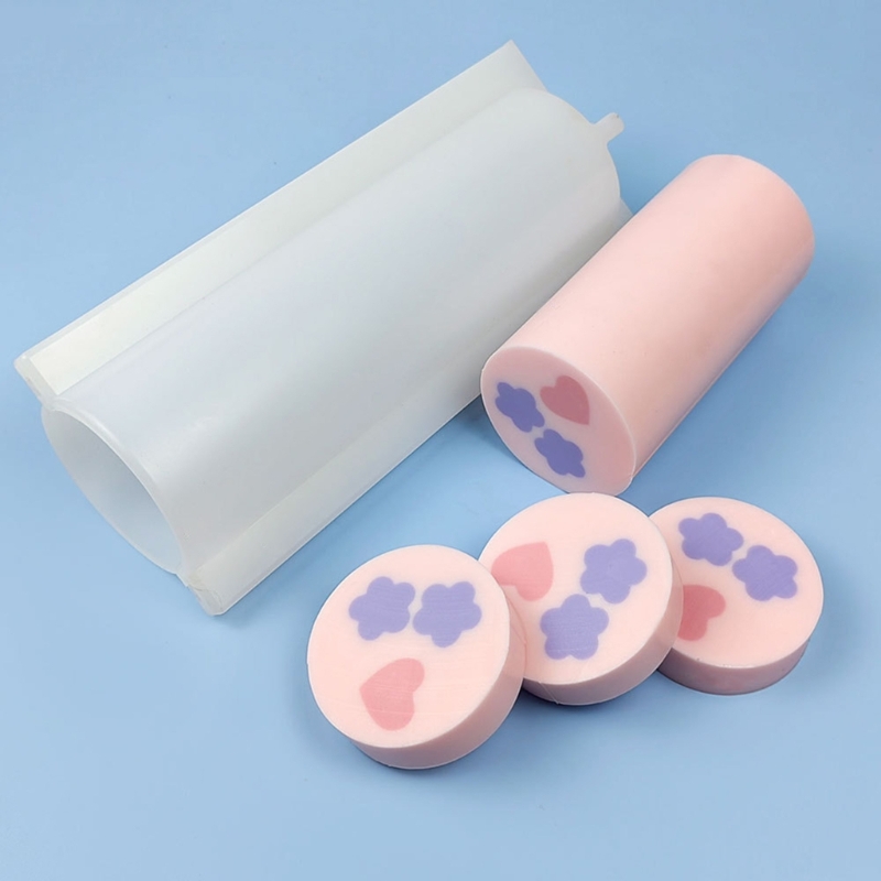 Large Cylinder Silicone Mold M - Candle Making For Kids 评论和价格