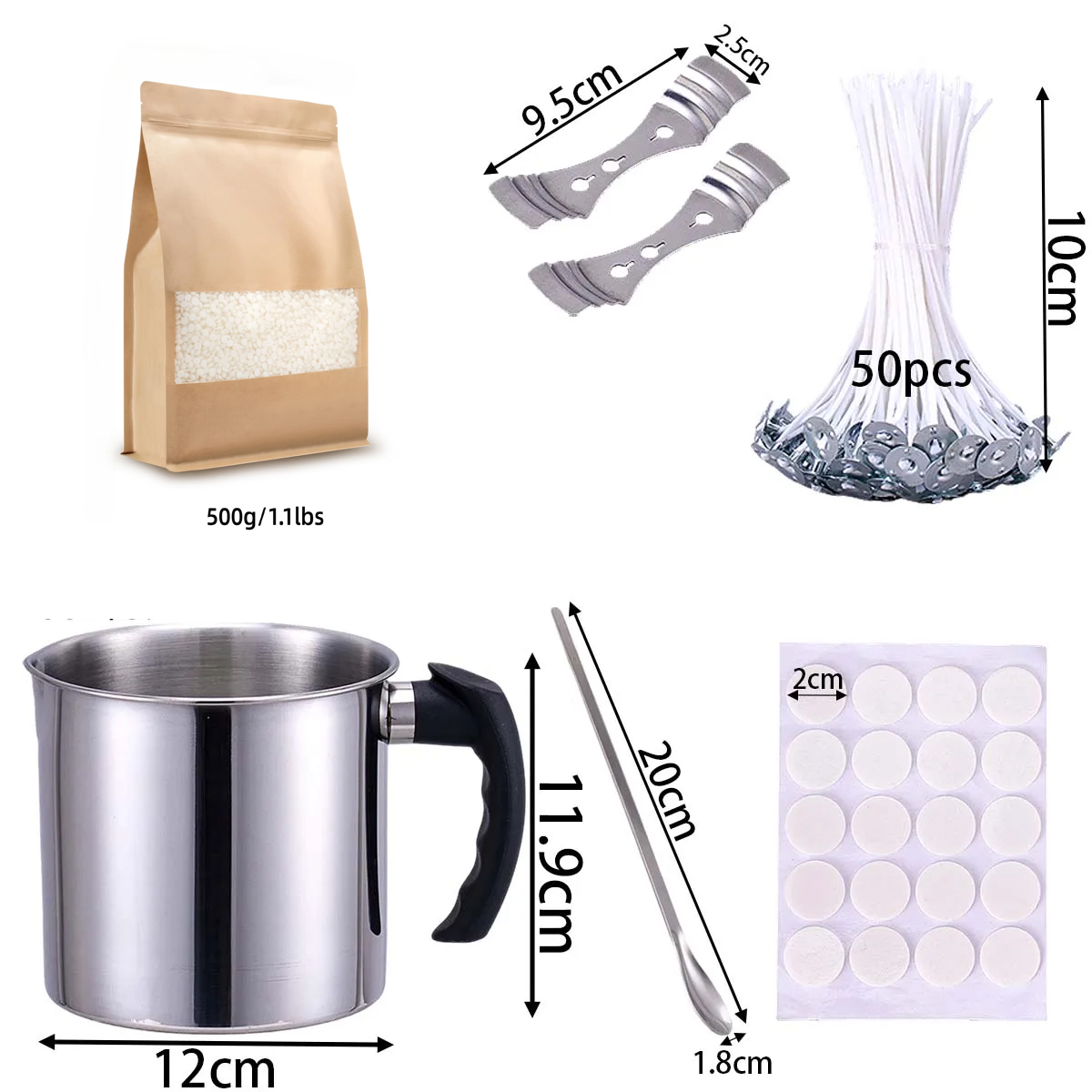 DIY Scented Candle Making Tool - Candle Making Kit Beeswax 评论和价格