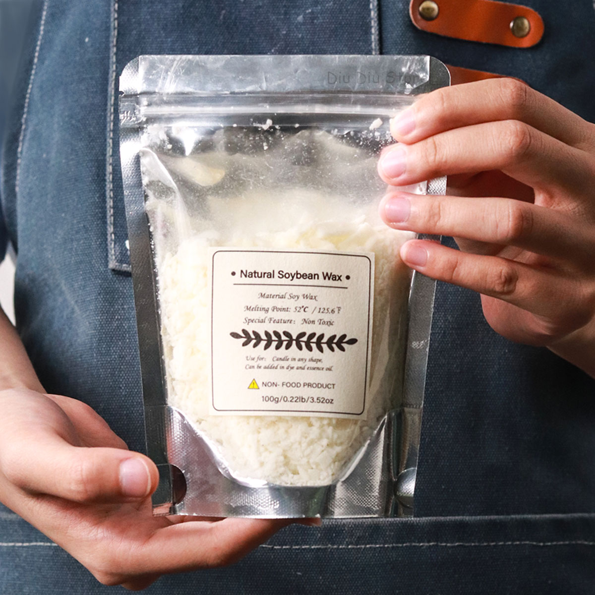 1KG Natural Soy Wax Granular S - Candle Making Kit Beeswax 评论和价格