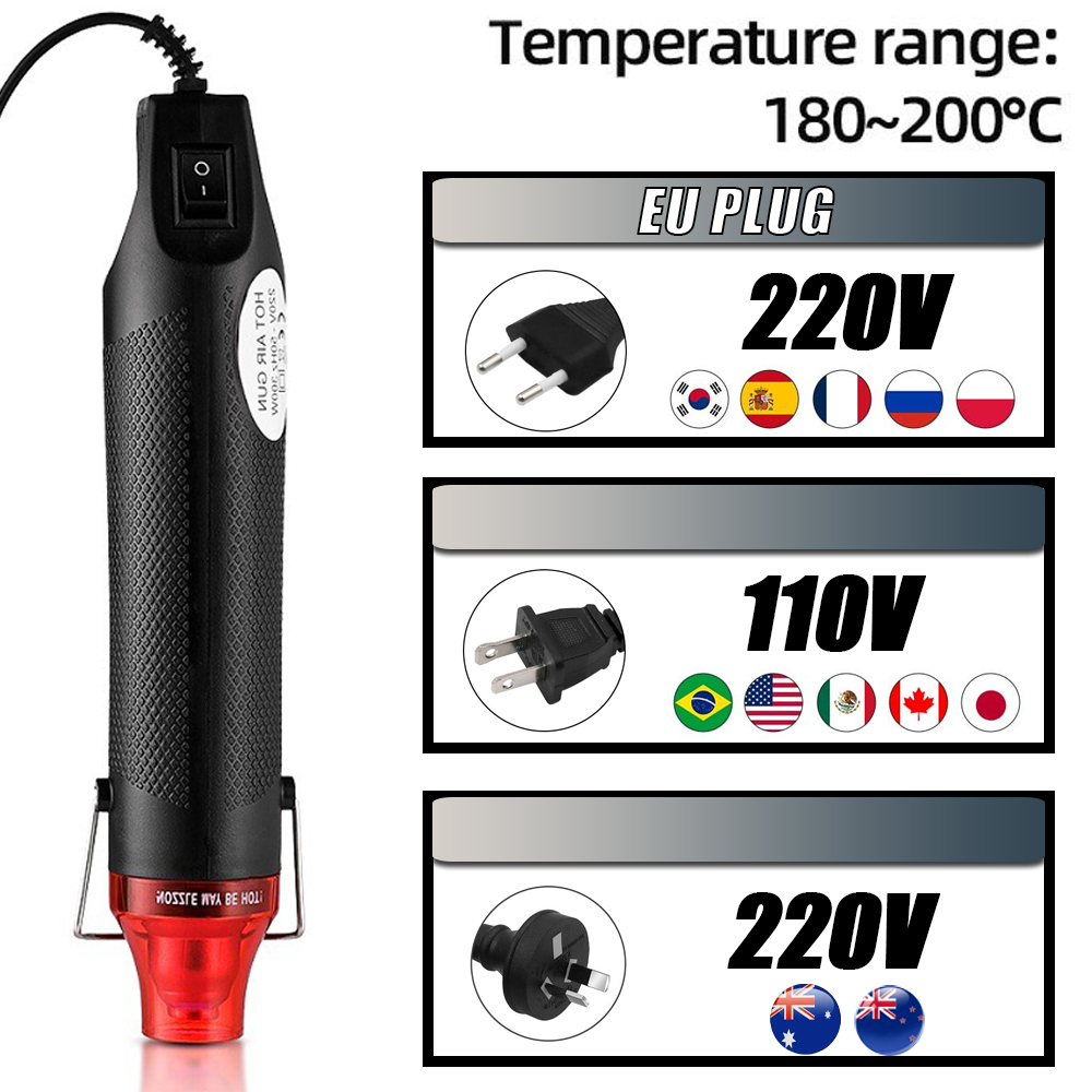 300W Hot Air Gun Portable Mini - Heat Gun Embossing 评论和价格